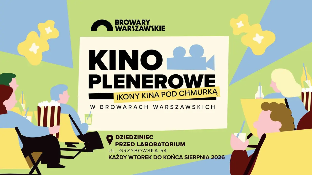 Kino plenerowe „Ikony Kina” pod Chmurką